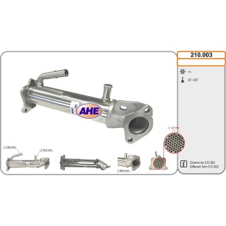 210003  EGR Cooler Ford Transit 2.2TDCi 08.13-