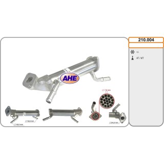 210004  EGR Cooler Citroen/Fiat/Ford/Peugeot Jumper/Ducato