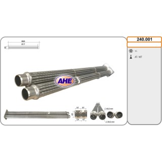240001  EGR Cooler MAN CLA/EL/EM/FOCL/G90/HOCL/L2000 08.87