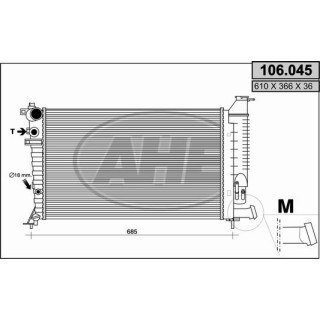 106045  CITROEN ZX (N2)  / PEUGEOT 306 (7B, N3, N5) 1.8D-1
