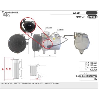 970163  CMP  SUZUKI Jimny (SN) 1.5DDiS 12.03-12.18