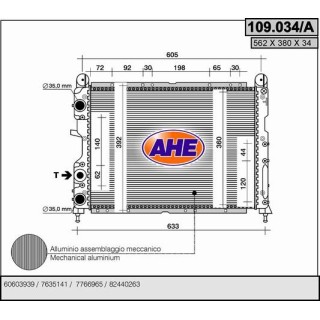 109034/A  ALFA ROMEO 145 I/146 I 1.8-2.0