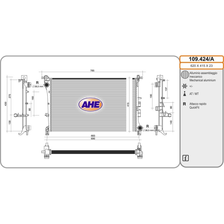 109424/A  FIAT 500L 0.9 - 1.3 Multijet  - 1.6 Multijet