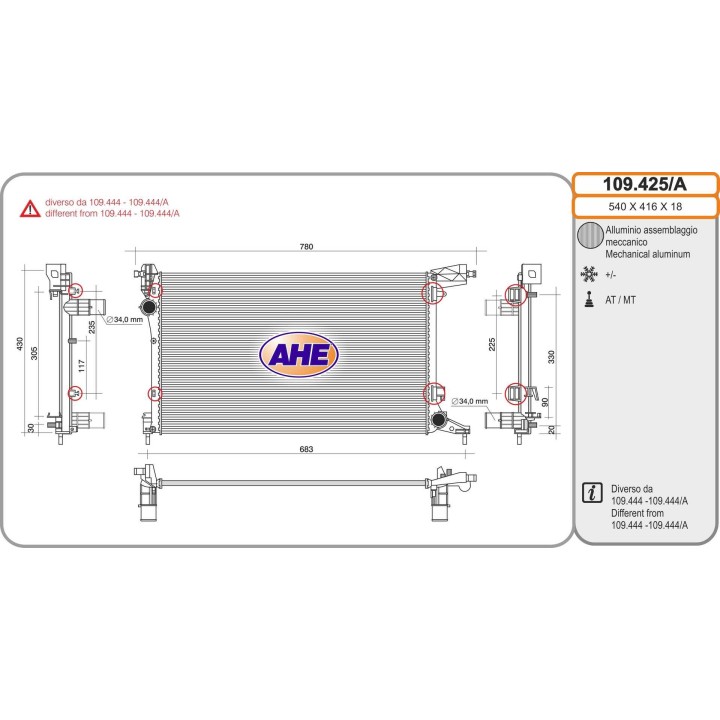 109425/A  FIAT 500L 1.4 +/-AC M/AT  09.12-