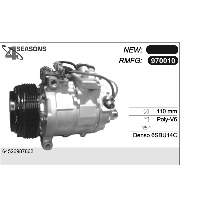 970010  CMP  BMW E87/E81 2.0Di-3.0Di   08-