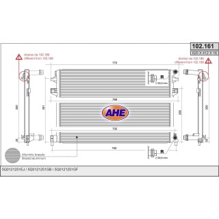 102161  RAD VOLKSWAGEN Golf VII