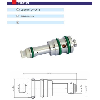 3500179  VALVULA CONTROL COMP CALSONIC
