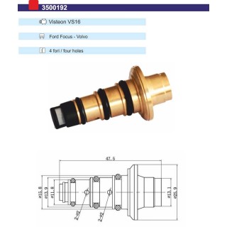3500192  VALVULA CONTROL COMP VISTEON