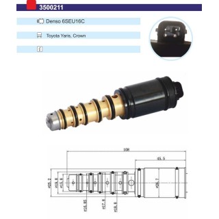3500211  VALVULA CONTROL COMP DENSO FOR TOYOTA
