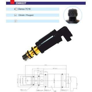3500227  VALVULA CONTROL COMP Denso 7C16