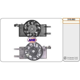 310083  Elettr. Intercooler FORD Focus 1.0Ecoboost 06.11-