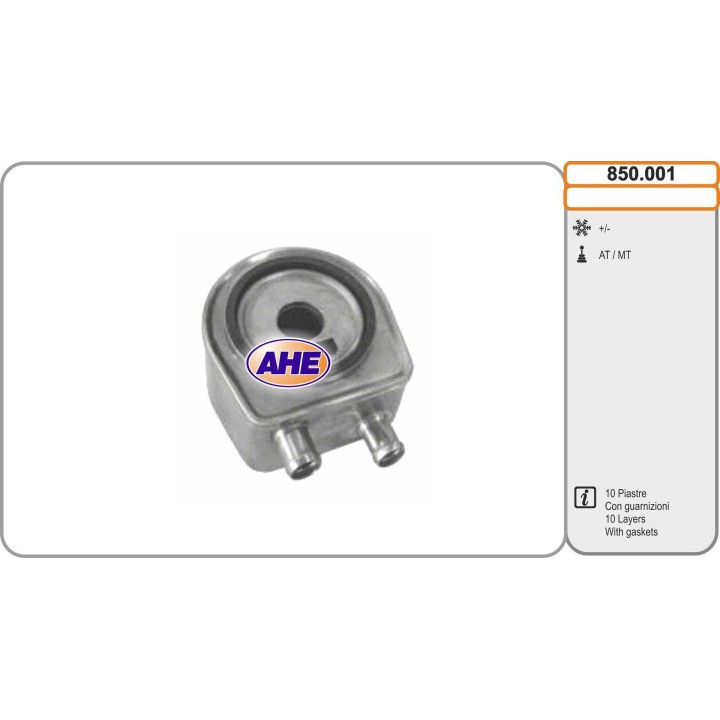 850001  ENFRIADOR ACEITE MODINE  LANDINI 56MM