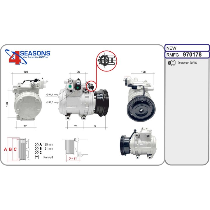 970178  CMP  Hyundai/KIA Tucson/Sportage 2.0 08.04-03.