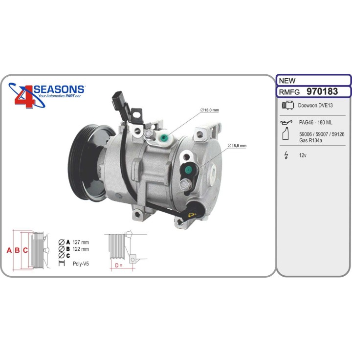 970183  CMP  HYUNDAI i40 1.7CRDi 05.11-