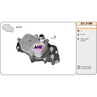 821019M  Modulo Oilc. CHEVROLET/OPEL  Trax/Astra J/Astra K/