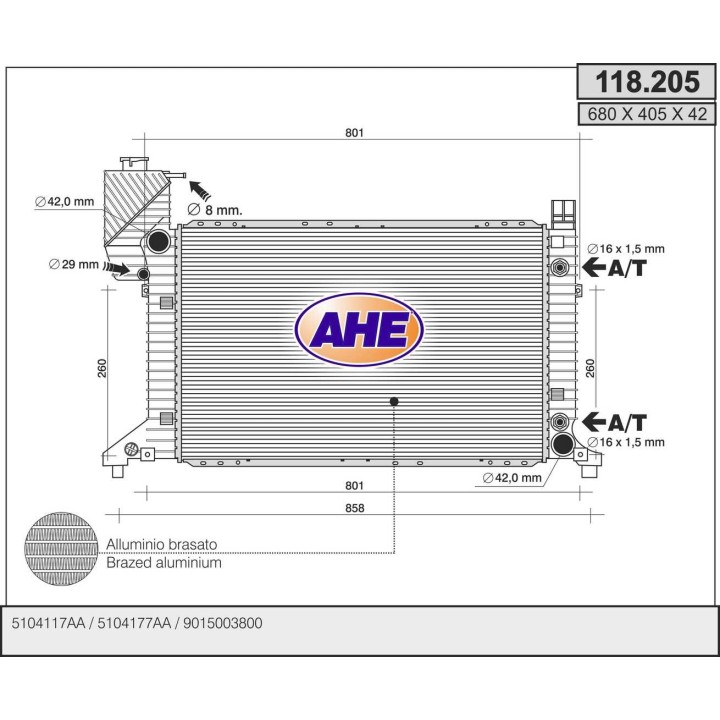 118205  MERCEDES Sprinter All AT 09.02-