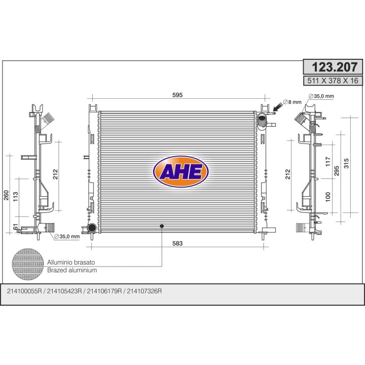 123207  RENAULT Clio IV 0.9  - 1.2 - 1.5Dci