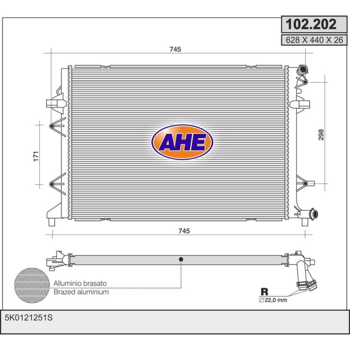 102202  SKODA Yeti / VOLKSWAGEN Beetle / Caddy / Golf VI /