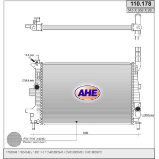 110178  FORD C-Max (DXA/CB7, DXA/CEU) / Focus III / Transi