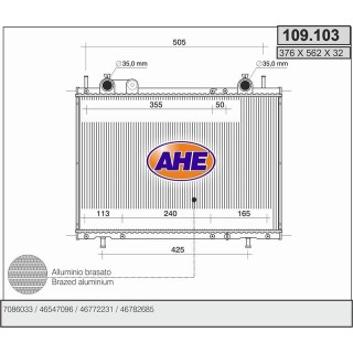 109103  FIAT Brava/Bravo 1.9TD-1.9JTD  ** 109068