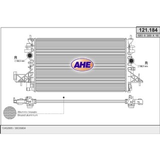 121184  OPEL Astra K 1.4 +/-AC 03.15-