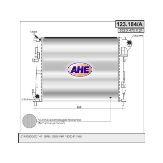 123184/A  RENAULT Trafic 2.0 dCi / OPEL Vivaro / NISSAN Prim