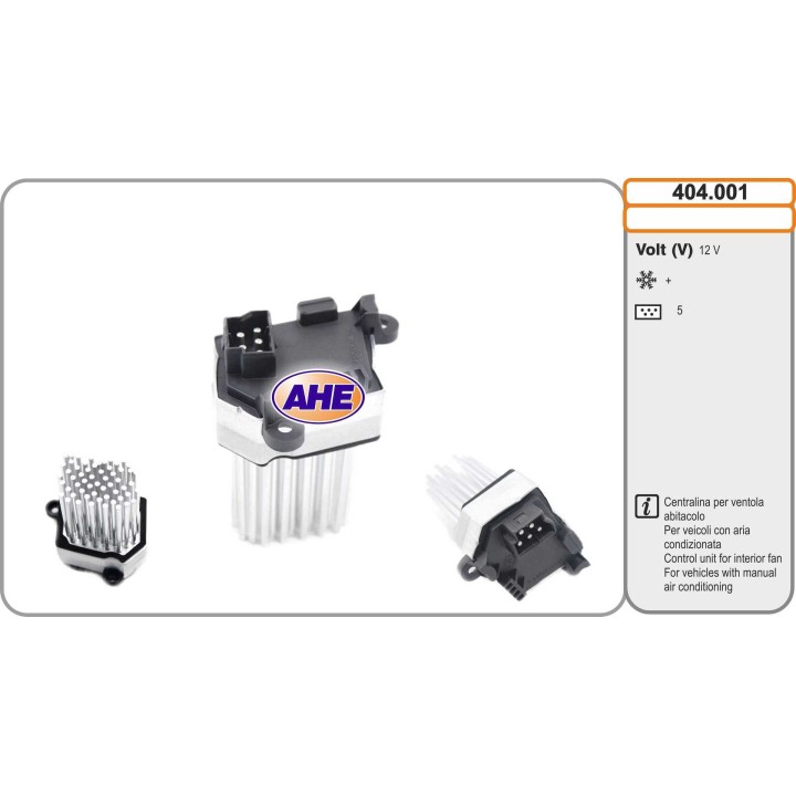 404001  Centr. Vent. Ab. BMW E46 Serie 3 12.97-