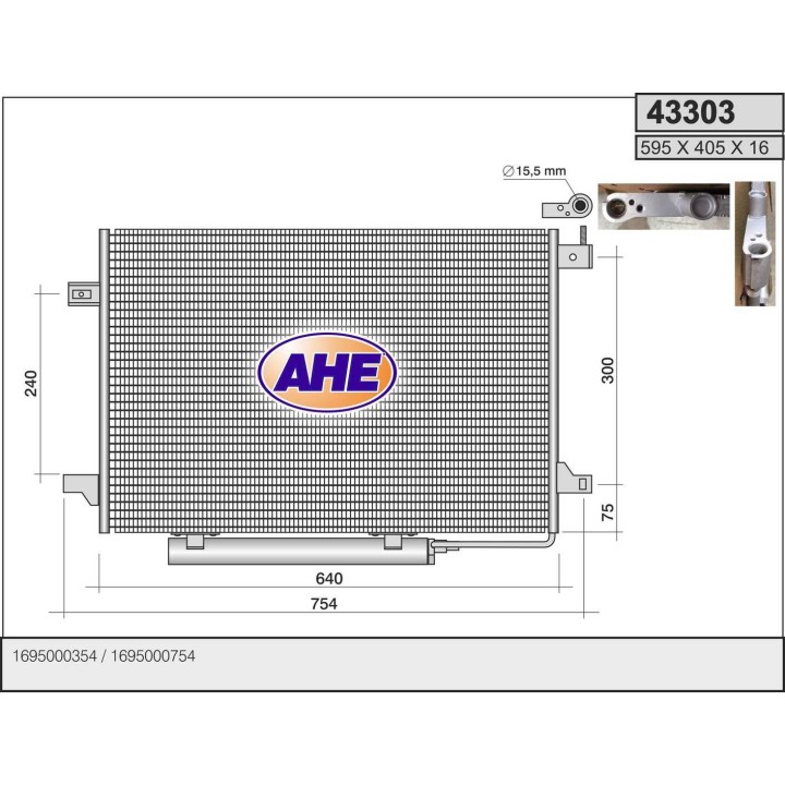 43303/O  MERCEDES Classe A W169 150-170-200-160 CDI-180 CDI