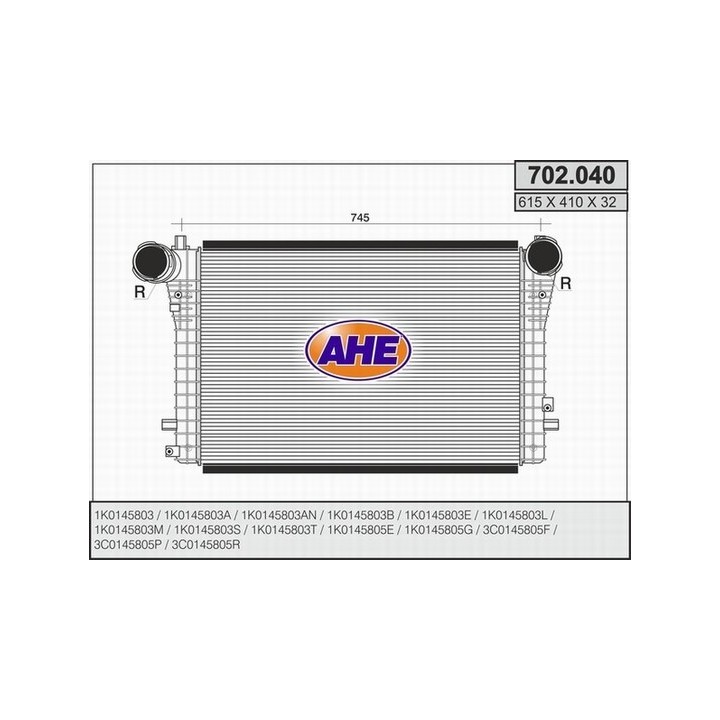 702040/O  AUDI A3 II 1.4 TFSI-1.8 TFSI-2.0 TFSI 16V-1.9 Tdi-