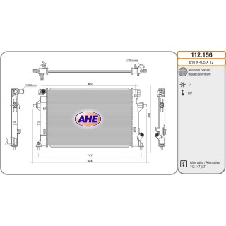 112156  Rad. Hyundai Elantra/i30 1.4/1.6/2.