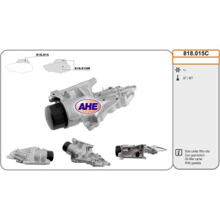 818015C  Oilcooler Mercedes C209/C219/R171/R230/W164/W203/W