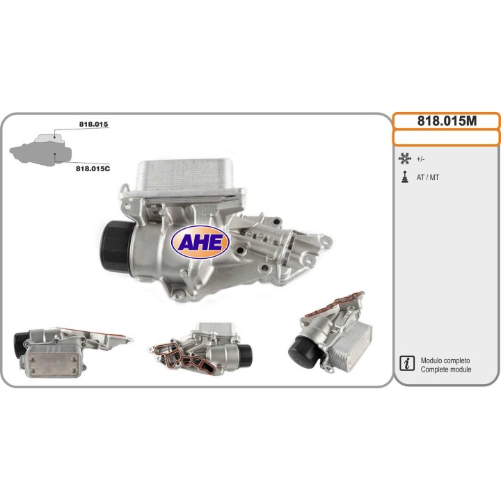 818015M  Oilcooler Mercedes C209/C219/R171/R230/W164/W203/W