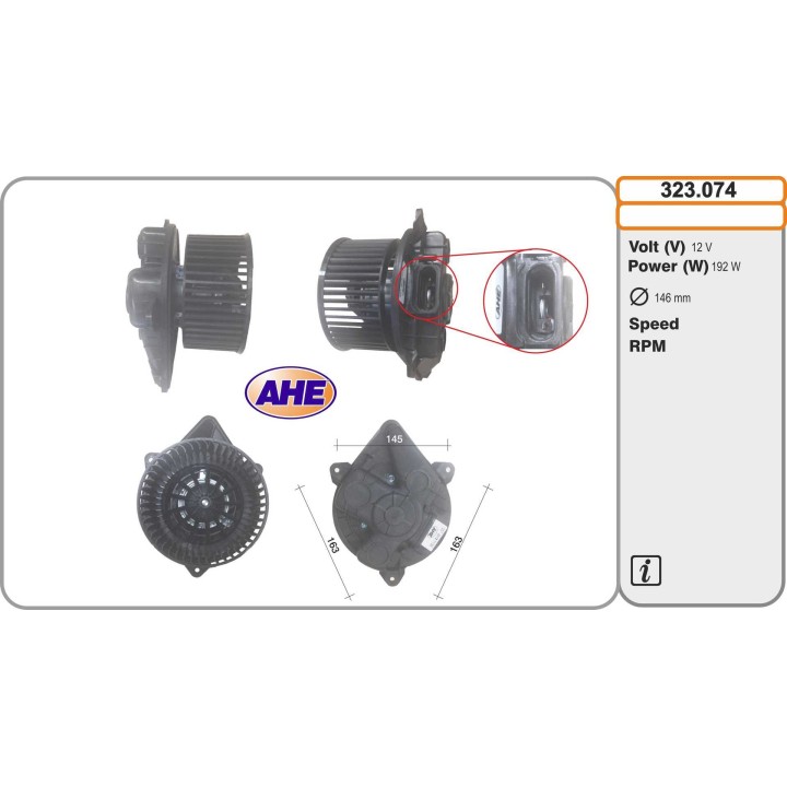 323074  VENTOLA abitacolo NISSAN/OPEL/RENAULT Primastar 01