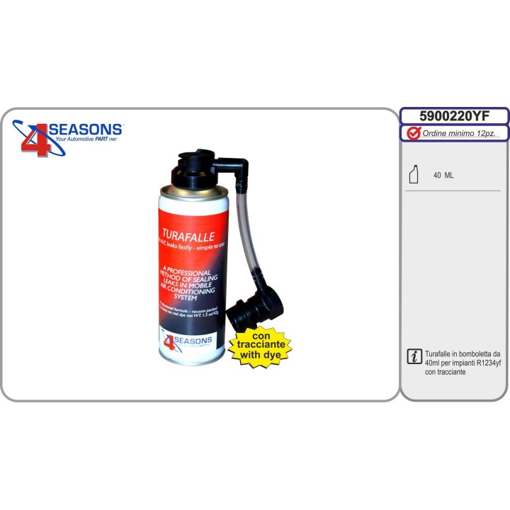 5900220YF TAPA FUGAS A.A. ESPECIAL PARA 1234YF 40ML