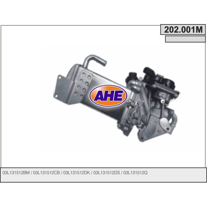 202001M  Modulo EGR Cooler Vw Multivan/Transporter V 2.0TD