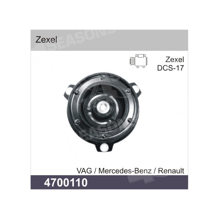 4700110  PLATO EMBRAGUE HUB ZEXEL DCS-17