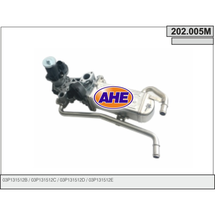 202005M  EGR Cooler Seat Ibiza IV 1.2TDi 05.10-