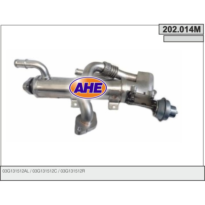 202014M  EGR Cooler Audi A4/A6 2.0TDi 07.04-10.08-
