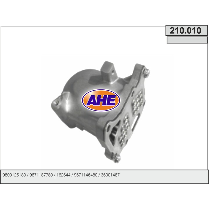 210010  EGR Cooler Citroen/Ford/Volvo Berlingo/C-Elysee/C3