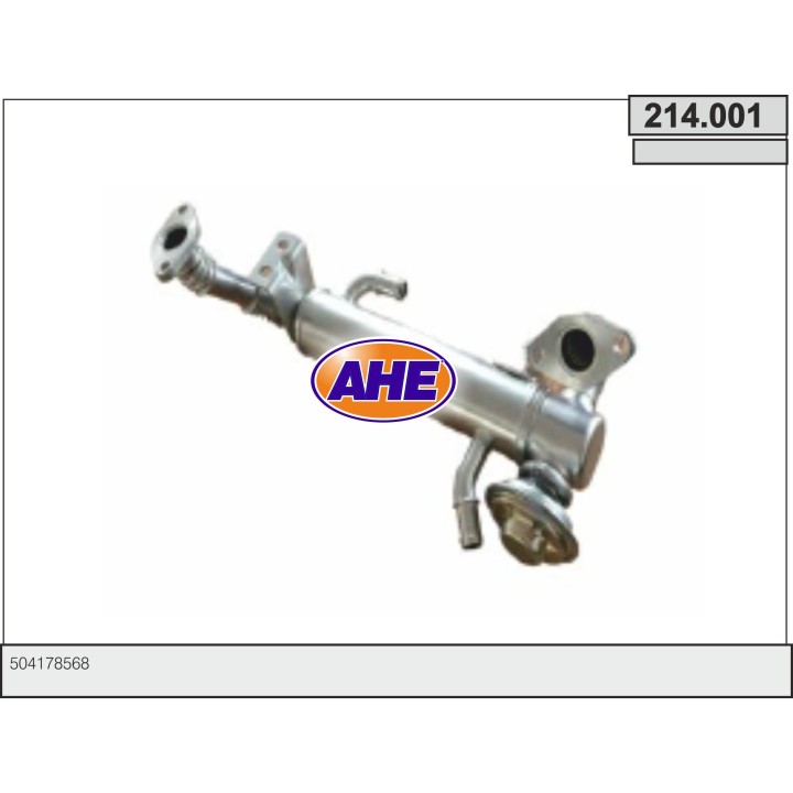 214001  EGR Cooler FIAT/IVECO Ducato/Daily IV 04.02-