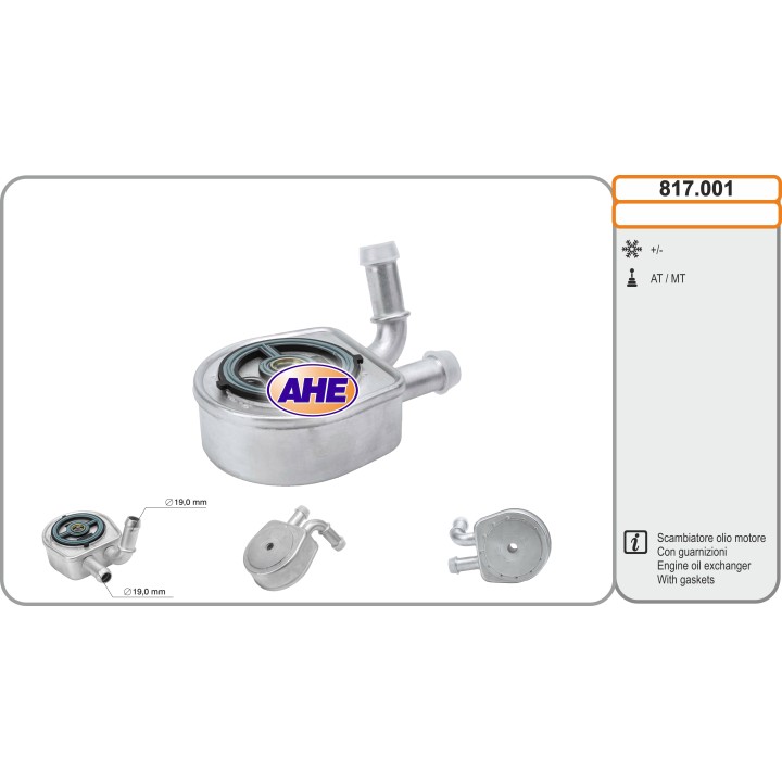 817001  MAZDA 3/5/6/CX-7 1.8/2.0/2.0DISI/2.2CD/2.3 10.03-