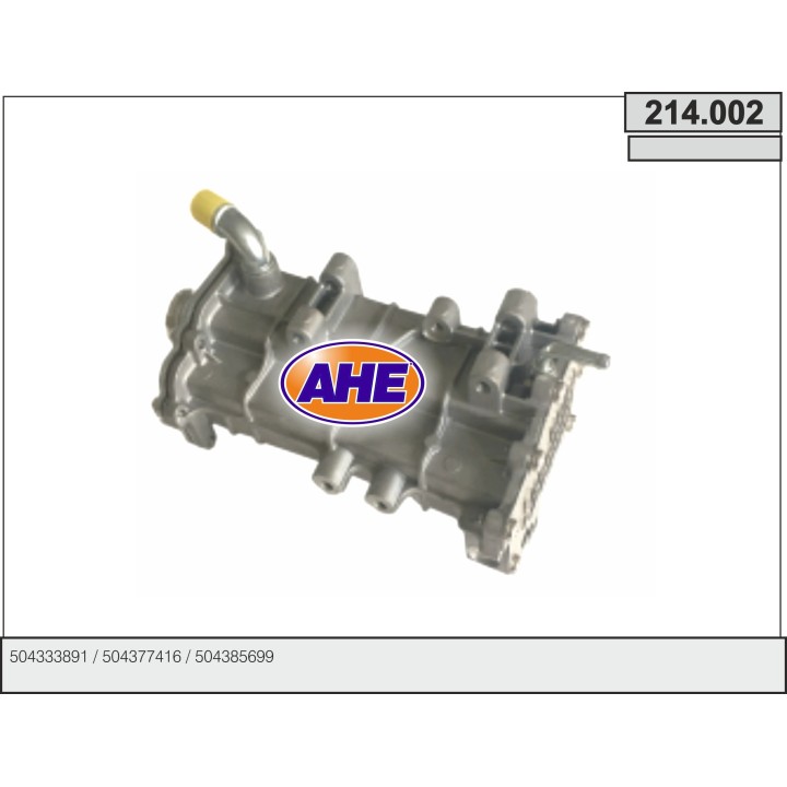 214002  EGR Cooler IVECO Daily IV 07.07-08.11