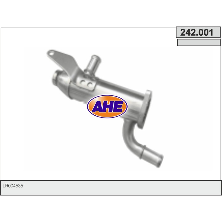 242001  EGR Cooler LAND ROVER Discovery III/IV/Range RoverMonta lado Izquierdo