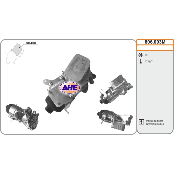 806003M  Modulo Oilc. CITROEN/FORD/MAZDA/MINI/PEUGEOT/TOYOT