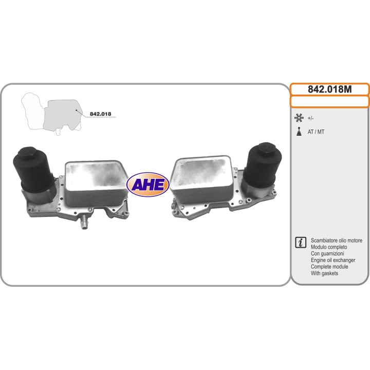 842018M  Modulo Oilc. LAND ROVER Range Rover IV 4.4TD 08.12