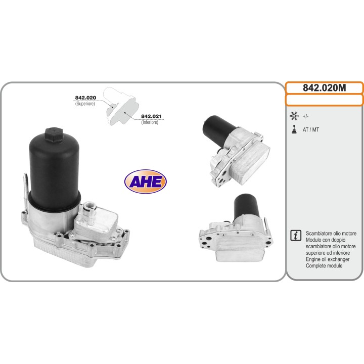 842020M  Modulo Oilc. CITROEN/JAGUAR/LAND ROVER/PEUGEOTC5/C