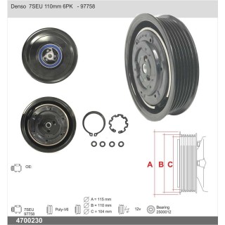 4700230  CONNECTOR 7SEU16/17C AVEC PRISE