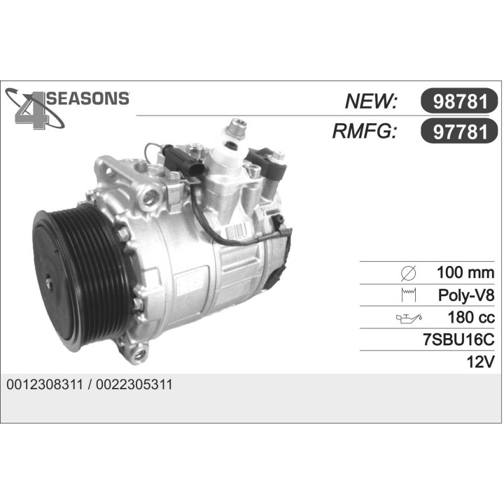 97781  CMP RMF MERCEDES-BENZ W164 CDI 05-