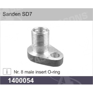 1400054  COMPRESSOR FITTING SANDEN SD7 / NR.8