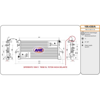 109430/A  RAD FIAT Ducato (250) 2.3  Multijet  +/-AC  14-